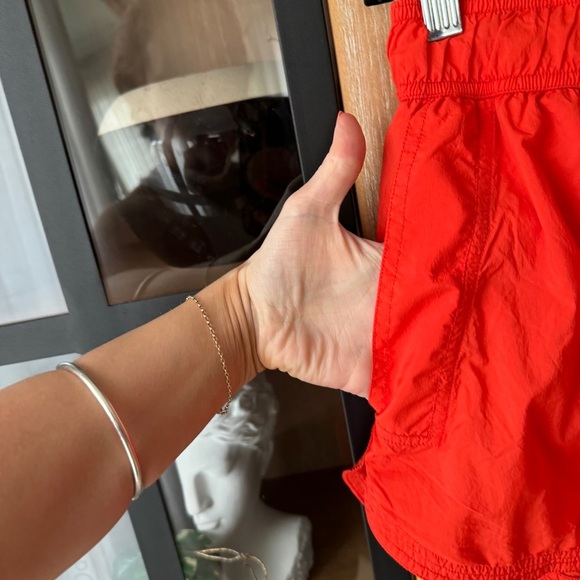 Daily Practice Anthropologie shorts base jump workout hiking cargo tangerine - Picture 8 of 11